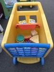 Grocery Trolley & Food Set