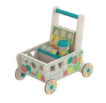 Wooden Grow with Me Grocery Cart