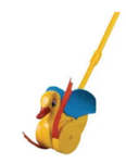 Quack And Flap Push Along Pet