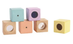 PlanToys - Sensory Blocks - Pastel