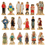 People Around the World – 18 pcs