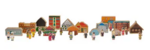 Shelters of the World Wooden Blocks 15 pieces