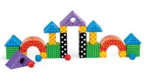 Soft and Safe Building Blocks Set of 26