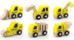 Mini Construction Vehicles Set 6pc