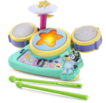 0495: Bluey Hooray Drum Set