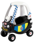 0498: Little Tikes Cozy Coupe Police Car