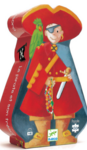 Djeco - The Pirate & His Treasure Silhouette Puzzle (36pce)