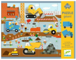 Djeco - Construction Site Giant Puzzle