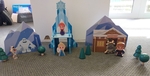 Wooden Frozen Castle Set