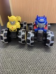 1036: Transformers Optimus Prime & Bumblebee Monster Treads