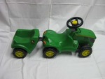 Mini Tractor & 2 wheel trailer