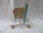 Wooden Supermarket Trolley