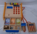 Wooden Cash Register
