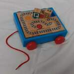 Thomas puzzle blocks trolley