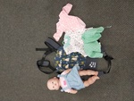 The Stork Network Doll Carrier and Doll Set
