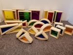 Sensory Coloured Blocks