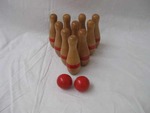 Wooden Skittles
