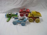 Set of Wooden Vehicles