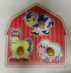 Chunky Farmyard Peg Puzzle