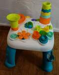 Learning Table with shapes & stacking activities