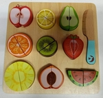 Cutting Fruit Puzzle