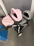 1082: Double Doll Pram