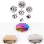 Sensory reflective sound balls and buttons