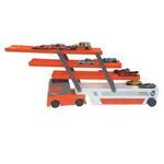 1587: Hot Wheels Orange Car Transporter Set 2