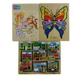 Pooh, butterfly, vehicle maze puzzles