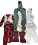 1654: Star Wars Costumes (X-Wing Fighter, Rey & Green Caped Jedi)