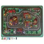 Town mat with cars