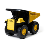 Large yellow metal Tonka tip truck 