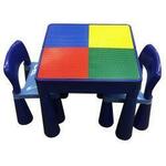 Blue Lego table