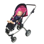 Dolls pram and doll