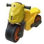 Yellow Ride-On Motor Bike