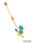 Plan toys push along duck