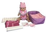 568: Baby doll carrier set