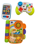 653: Three pieces baby toy set 6months+