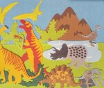 Felt Creations Board - Dinosaur Theme