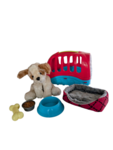 Puppy Pet Set (1) with Carrier 