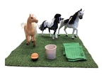 Horse Care Playset (Trio of Horses)