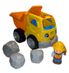 Little People Dump Truck with Boulders