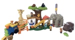 Little People Big Animal Zoo Playset with big talking Elephant, Hippo and Giraffe. 