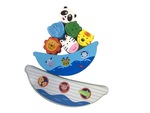 Animal boat balance rocker 