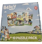 Bluey 10 Puzzle Set