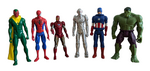 Marvel Avengers Superheroes - Set of 6
