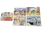 Bluey 5 Puzzle Set