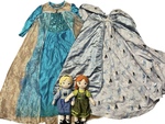 Frozen - Dress, Cape & Soft Dolls