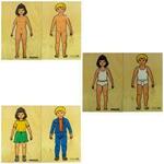 Let’s Get Dressed Double Layered Puzzle Set (AMAB & AFAB / ‘boy’ & ‘girl’ )