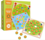 Wooden Memory Game - Garden Theme